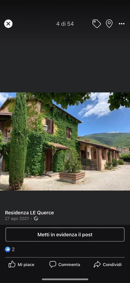 Residenza Le Querce Bilocale Villa Fossato di Vico ภายนอก รูปภาพ